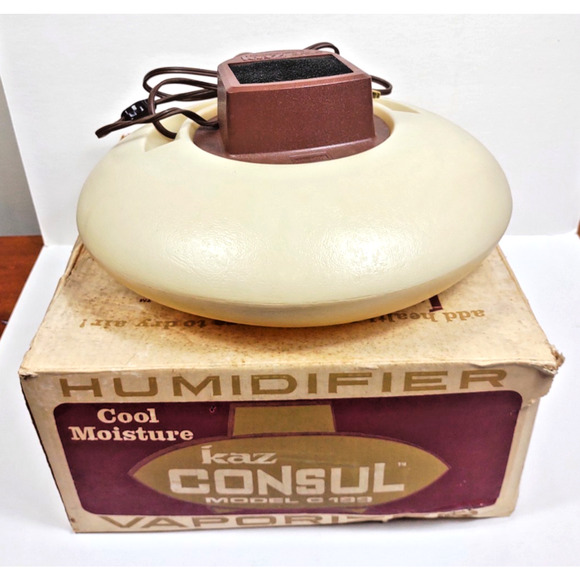 Kaz DynaMist Cool Moisture Mist Humidifier Model 1000 w Box 564B UFO Spaceship - Picture 5 of 10